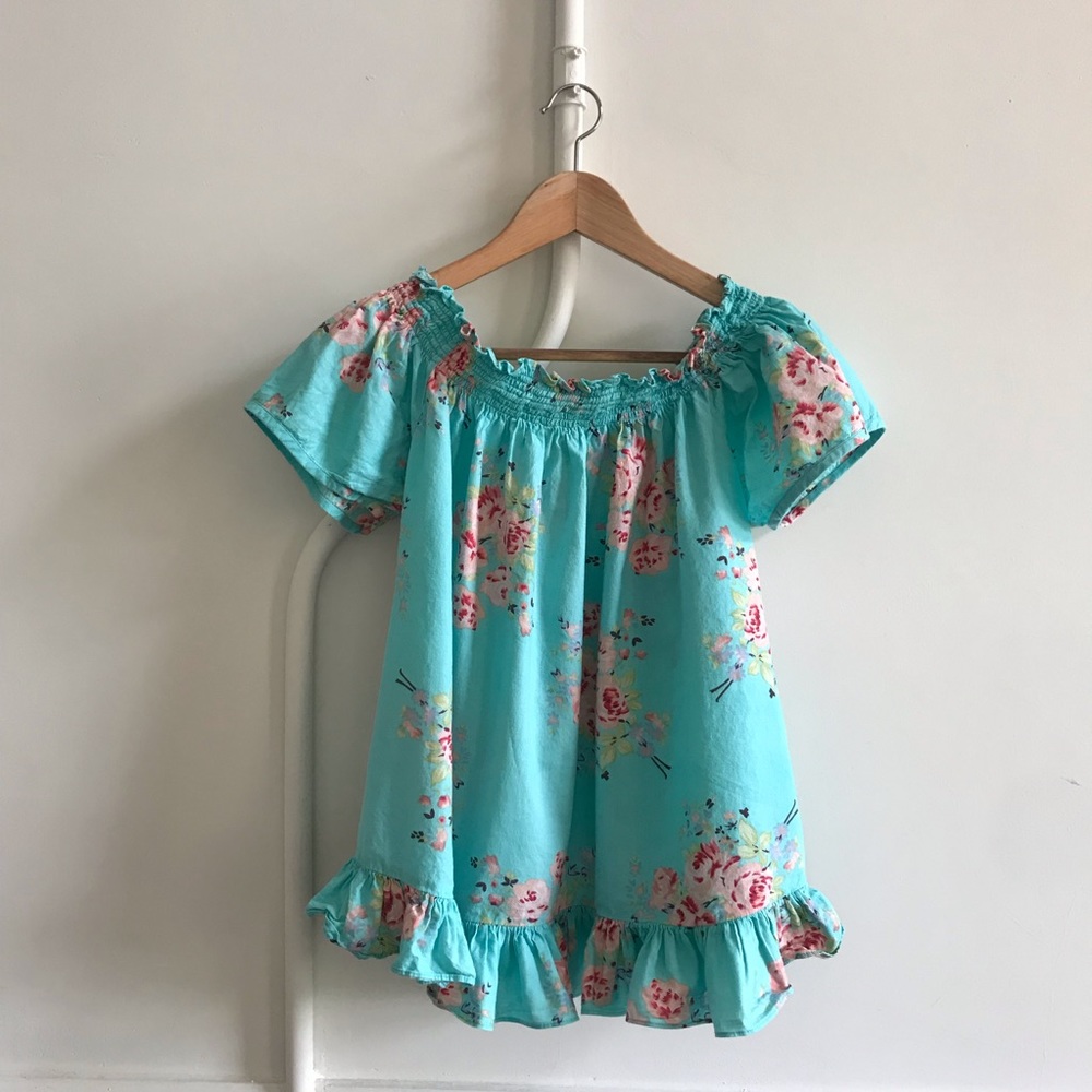 Matching floral pajama set